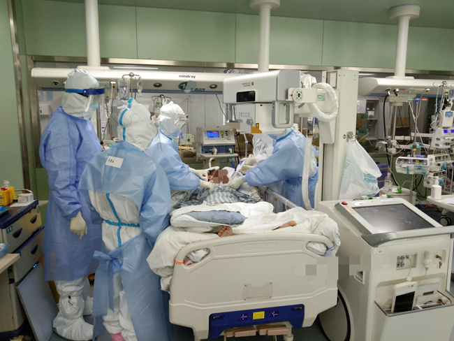 智者无畏 勇者无惧——北流市人民医院援鄂医疗队员莫剑医生第一天工作现场曝光